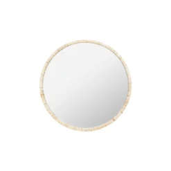 MIROIR ROTIN JESSY D.45CM