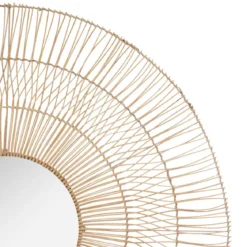 MIROIR ROTIN LONA D.110CM