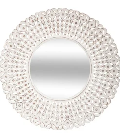 MIROIR SCULPTE FANNY D.75CM