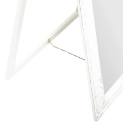 MIROIR SUR PIED BOIS D.172X62CM