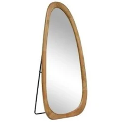 MIROIR SUR PIED BOIS STAN 175X80CM