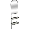 MIROIR SUR PIED METAL D.40X140CM