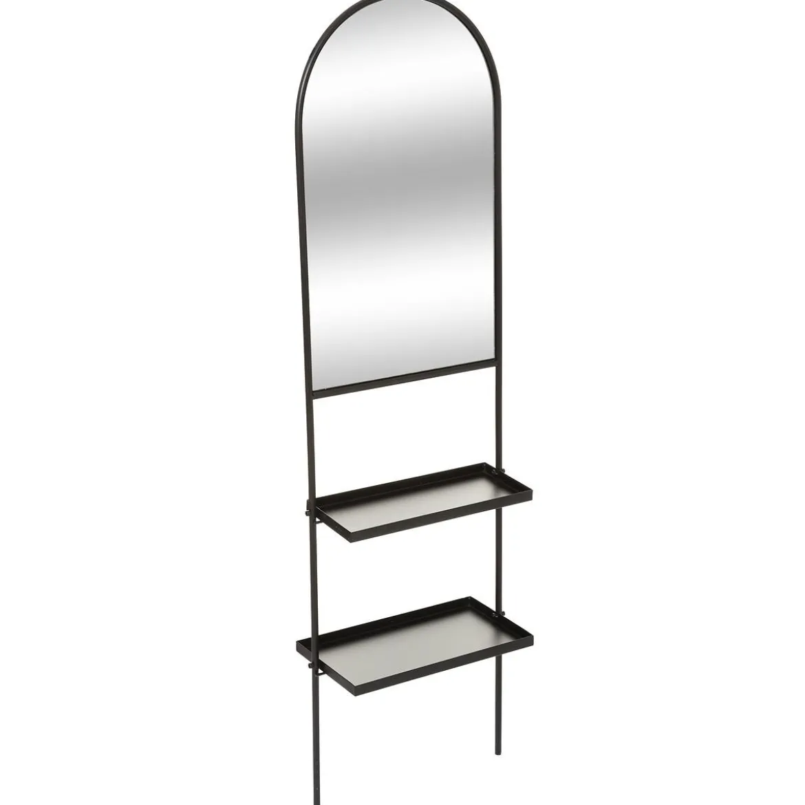 MIROIR SUR PIED METAL D.40X140CM