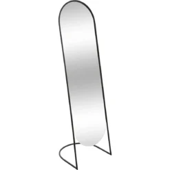 MIROIR SUR PIED METAL JEF D.140X39CM