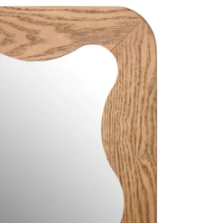 MIROIR VAGUE TINNY MARRON 165X61CM