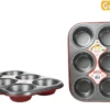 MOULE A 6 MUFFINS 26.5X18.5X3CM