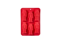MOULE SILICONE 6 CASSE NOISETTE ROUGE