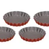 4 MOULES TARTELETTE 12CM