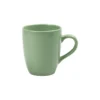 MUG BOMBE GRES VERT SAUGE 34CL