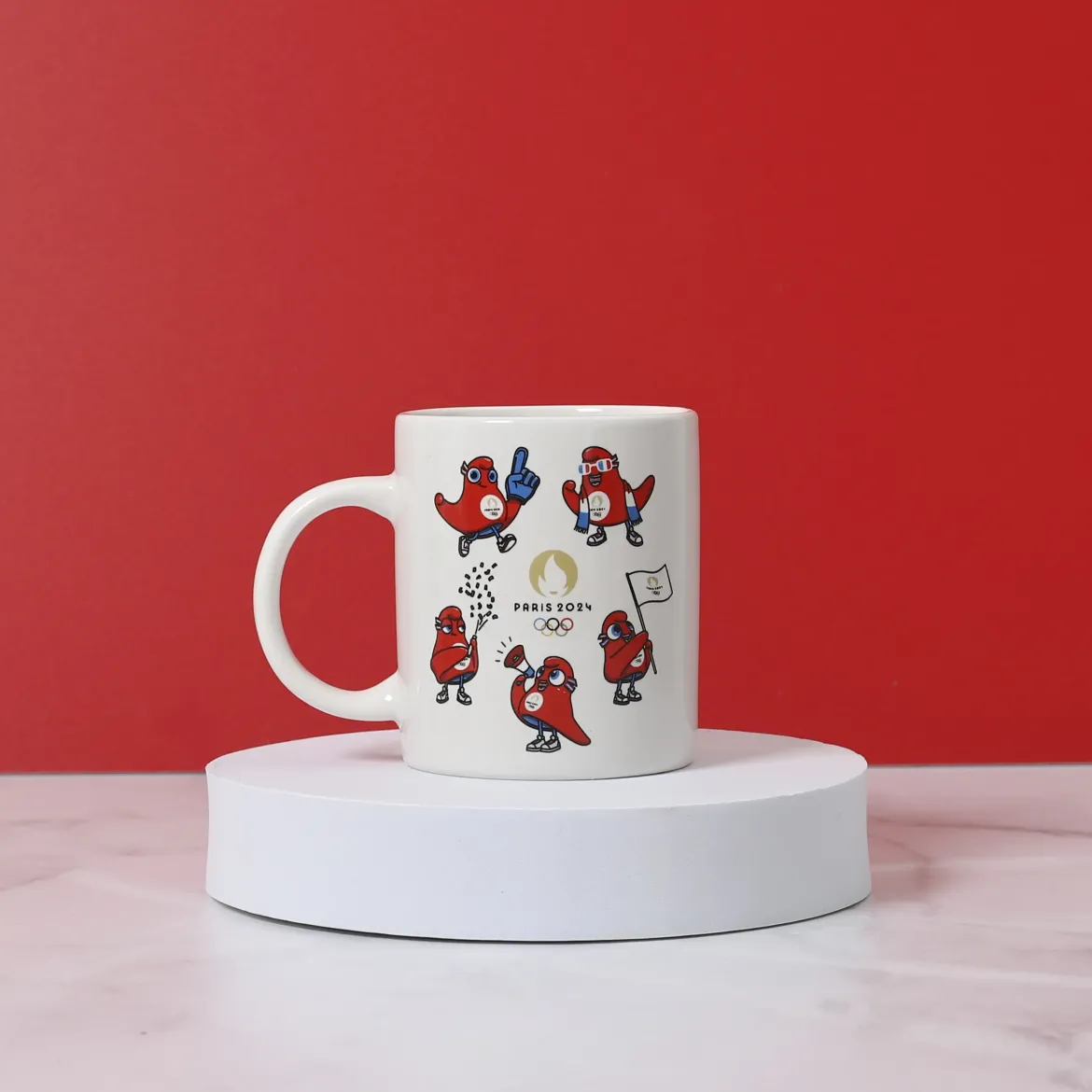 MUG CERAMIQUE MASCOTTE TRIOLOGIE 30CL