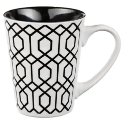 MUG CONIQUE GEOMETRIC N B 30CL