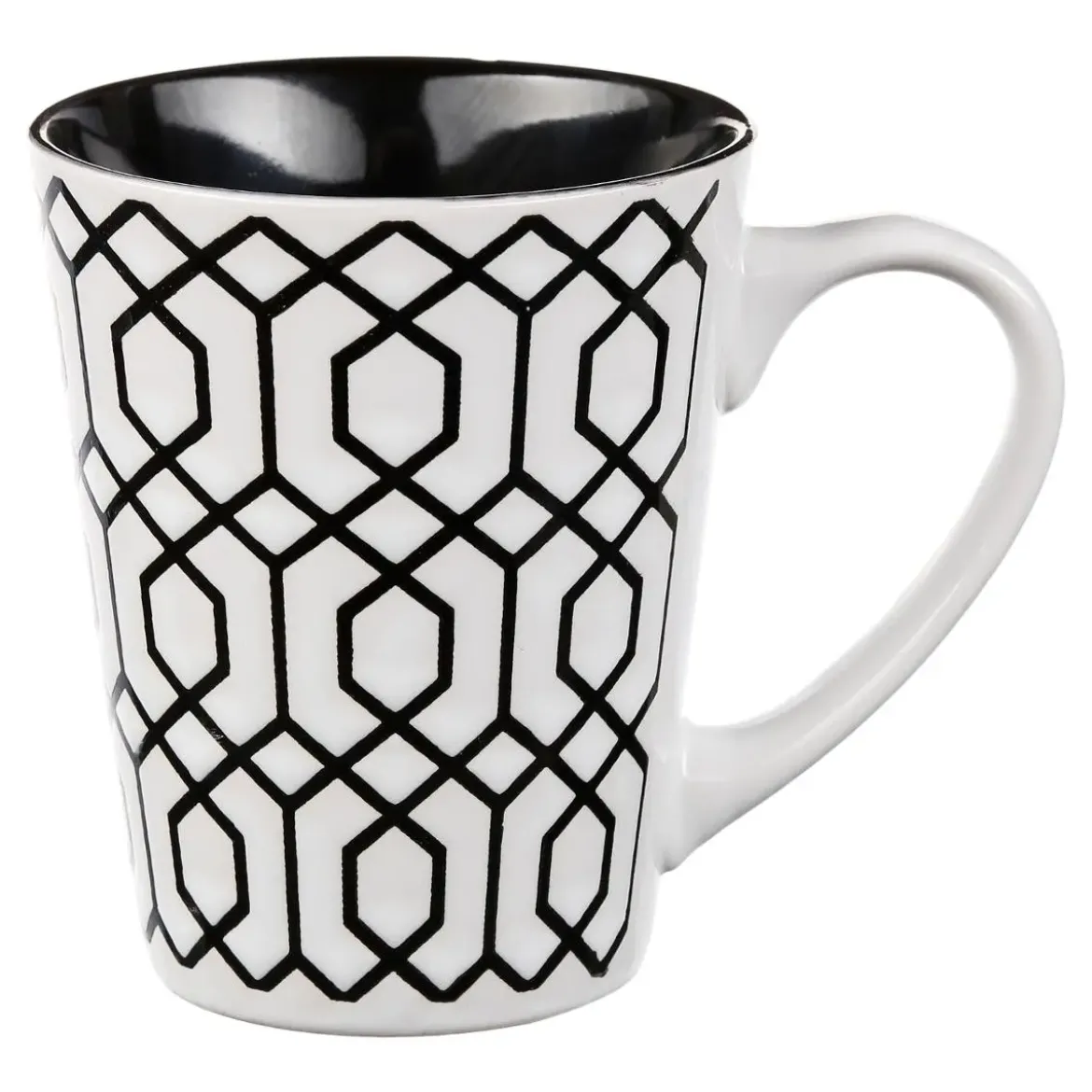 MUG CONIQUE GEOMETRIC N B 30CL