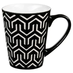 MUG CONIQUE GEOMETRIC N B 30CL