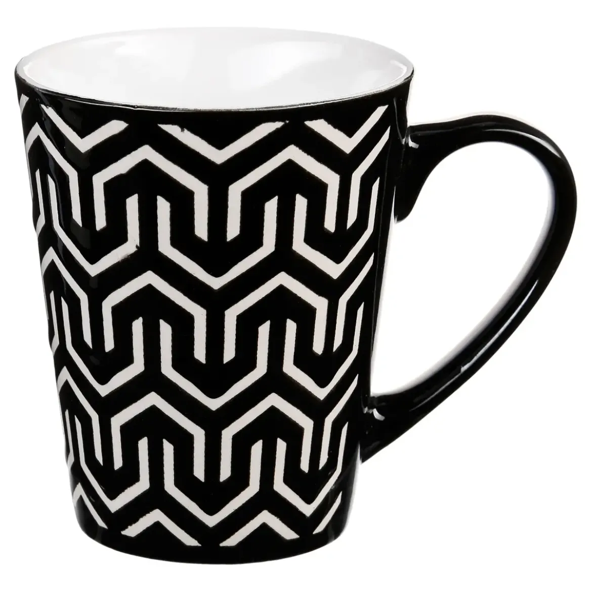 MUG CONIQUE GEOMETRIC N B 30CL