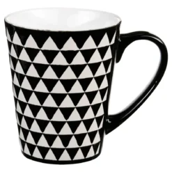 MUG CONIQUE GEOMETRIC N B 30CL
