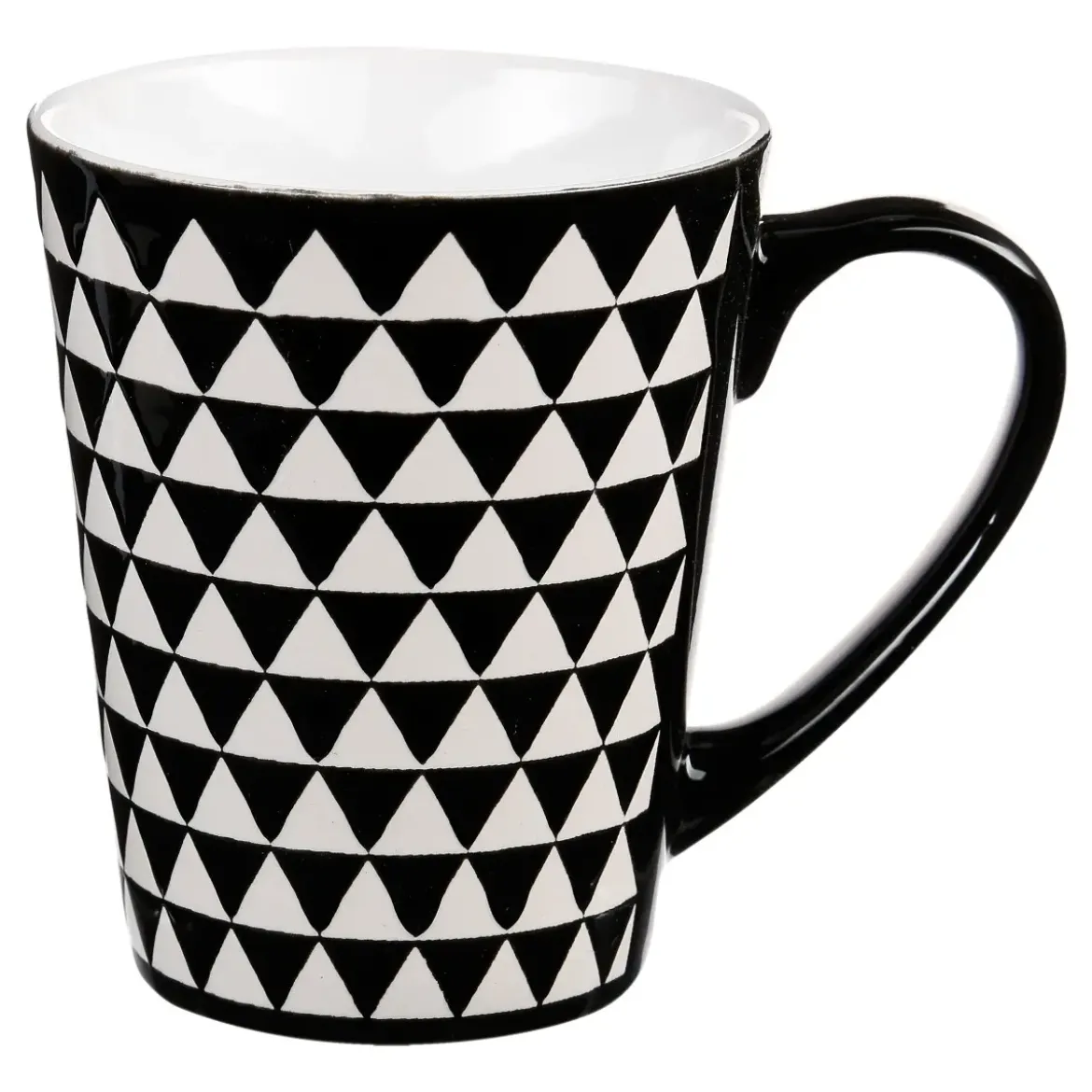 MUG CONIQUE GEOMETRIC N B 30CL