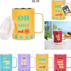 MUG DE TRANSPORT INOX BOGOTA DOLCE VITA 35CL