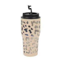 MUG DE TRANSPORT LEOPARD 600ML