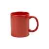 MUG DROIT GRES ROUGE BRIQUE 34CL