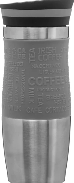 MUG ISOLANT DOUBLE PAROI 35CL GRIS
