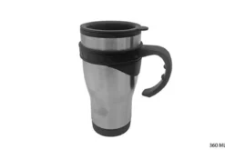 MUG ISOTHERME DOUBLE PAROI INOX PP 400ML