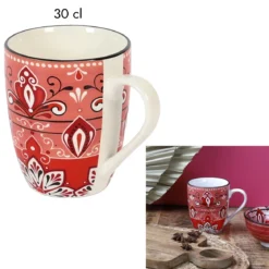 MUG JAIPUR ROUGE 30CL