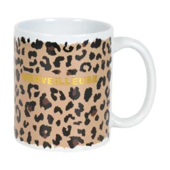 MUG LEOPARD 30CL