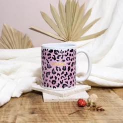 MUG LEOPARD 30CL