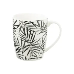MUG M FLORAL GREEN 33CL