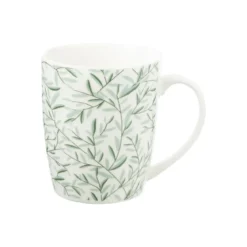 MUG M FLORAL GREEN 33CL