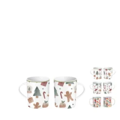 MUG PORCELAINE XMAS 32CL
