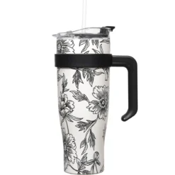 MUG TRANSPORT MIAMI BLANC NOIR 1.2L