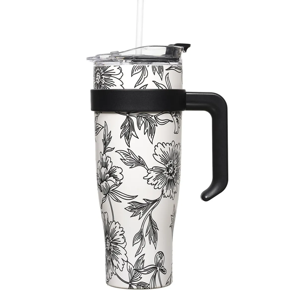 MUG TRANSPORT MIAMI BLANC NOIR 1.2L