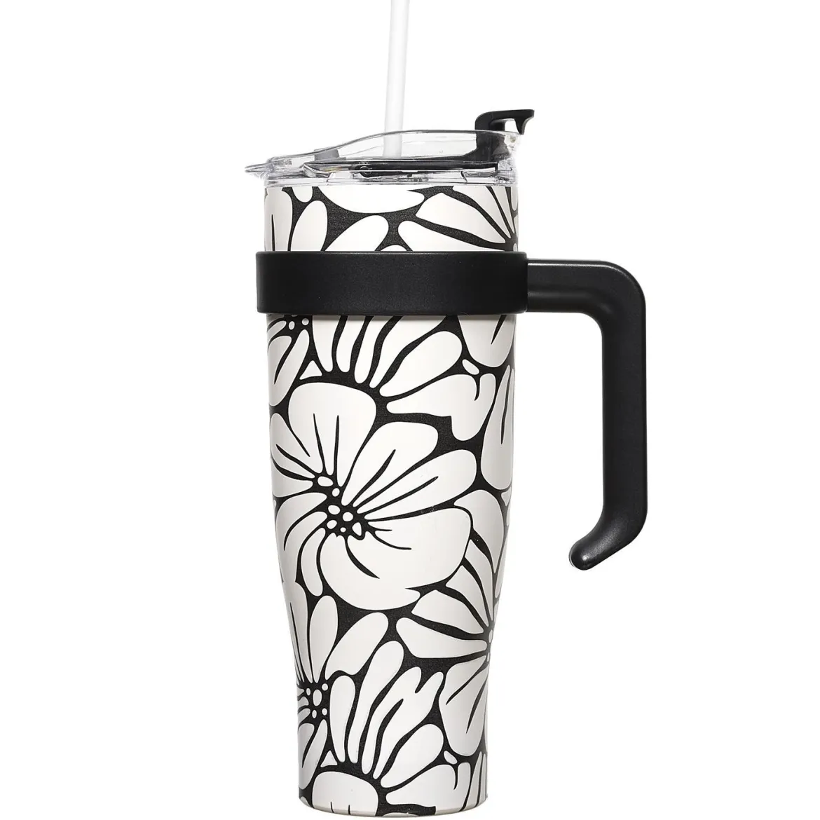 MUG TRANSPORT MIAMI BLANC NOIR 1.2L