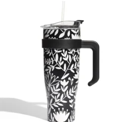 MUG TRANSPORT MIAMI BLANC NOIR 1.2L