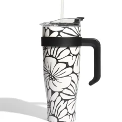 MUG TRANSPORT MIAMI BLANC NOIR 1.2L
