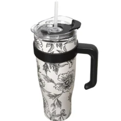 MUG TRANSPORT MIAMI BLANC NOIR 1.2L