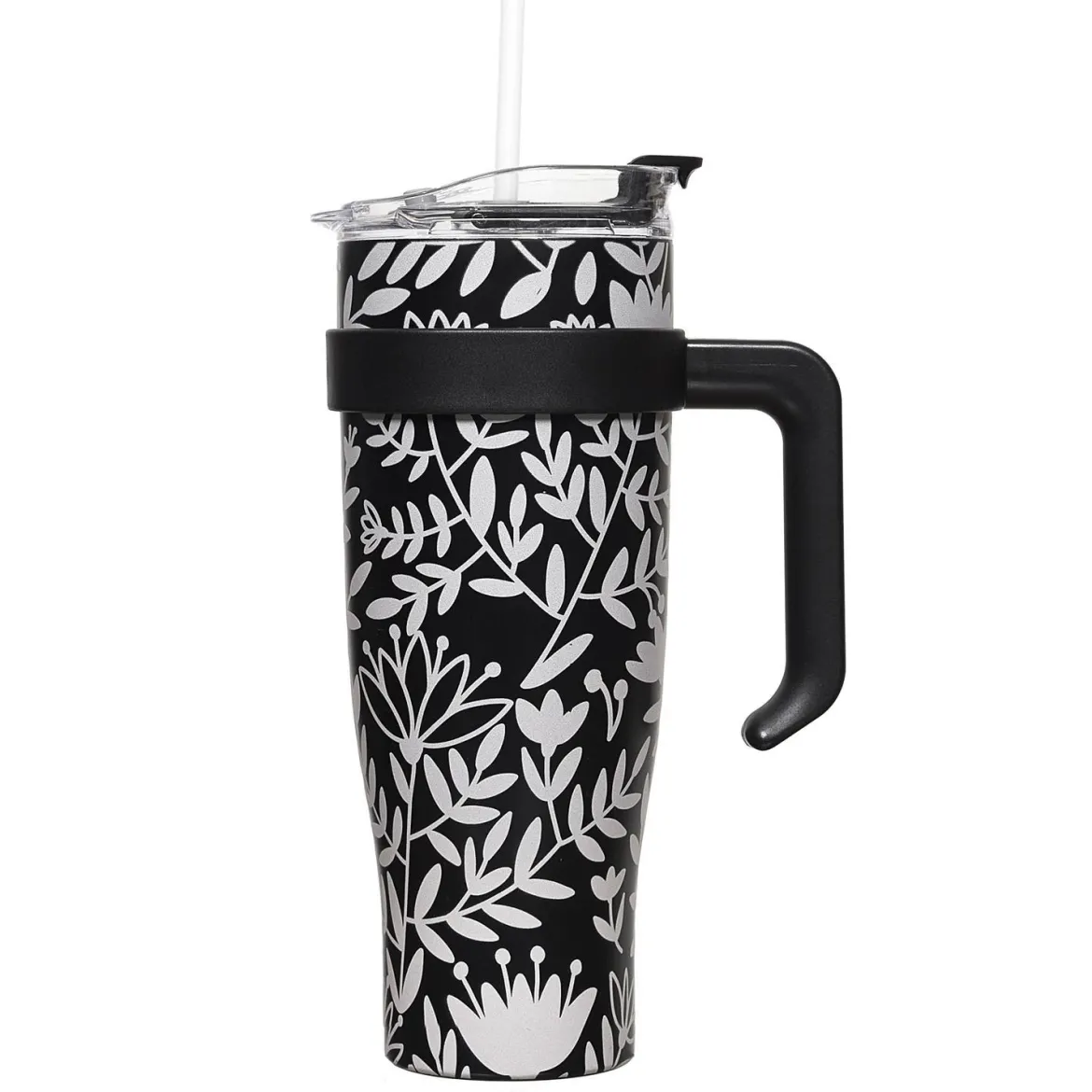 MUG TRANSPORT MIAMI BLANC NOIR 1.2L