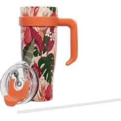 MUG TRANSPORT MIAMI FLEURS TROPICALES 1.2L