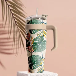 MUG TRANSPORT MIAMI FLEURS TROPICALES 1.2L