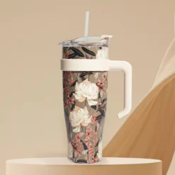 MUG TRANSPORT MIAMI WINTER FLOWER 1.2L