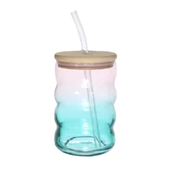 MUG VERRE PAILLE TYE AND DYE 500ML