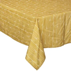 NAPPE ANTI TACHE IMPRIMEE ART DECO 140X240CM