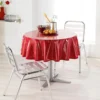 NAPPE CRISTAL RONDE D.140CM PVC UNI TRANSPARENT