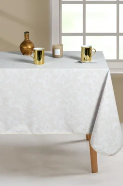 NAPPE RECTANGLE 140X240CM CARINE NATUREL
