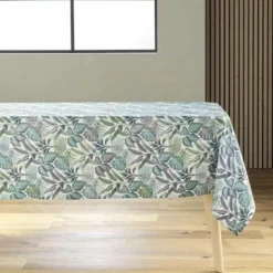 NAPPE RECTANGLE 145X240CM POLYESTER IMPRIME STYLIS VERT