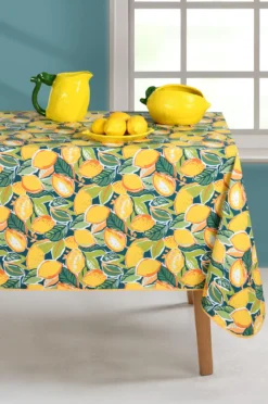 NAPPE RECTANGLE 140X240CM SORRENTE JAUNE