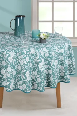 NAPPE RONDE 160CM BONAUGURE CELADON