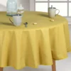 NAPPE RONDE 160CM LOUVAIN CAMEL