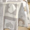 NAPPE RONDE D.160CM PVC IMPRIME COSY COEUR